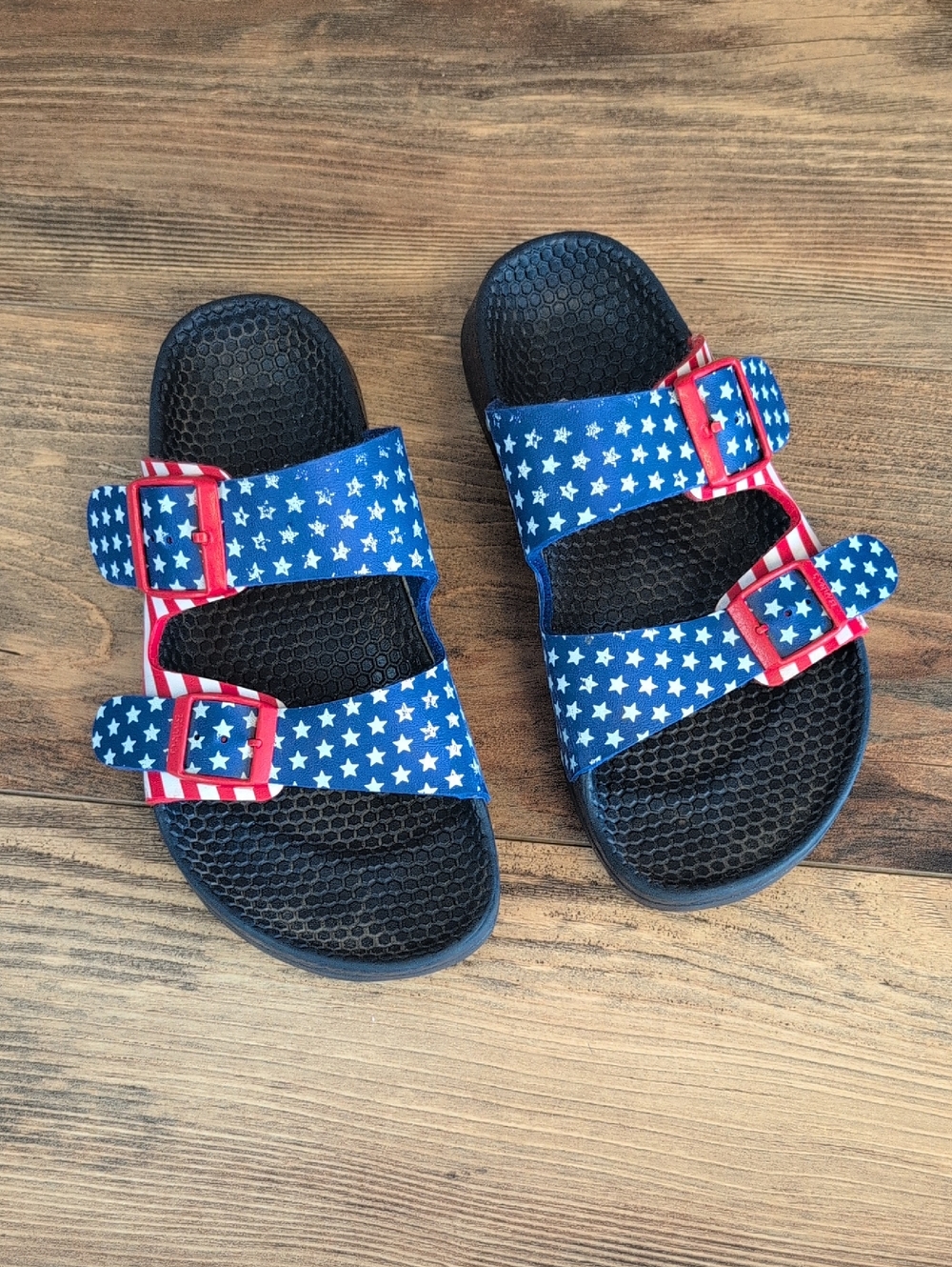 Birkenstock Arizona EVA Star Print Slide Sandals 23/5       M309